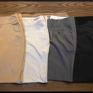 Bundle of four work pants